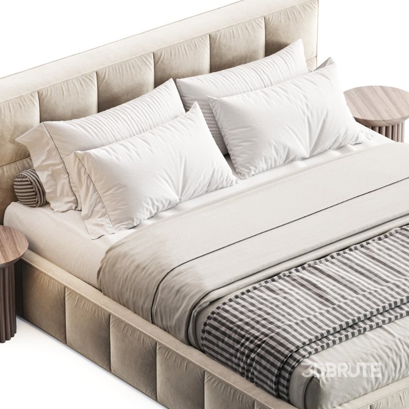 Bergamo Bed by His Image 2