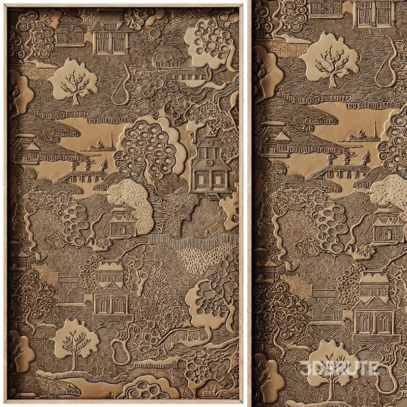 Decorative 3D Panel ART RELIEF 149 Image 1