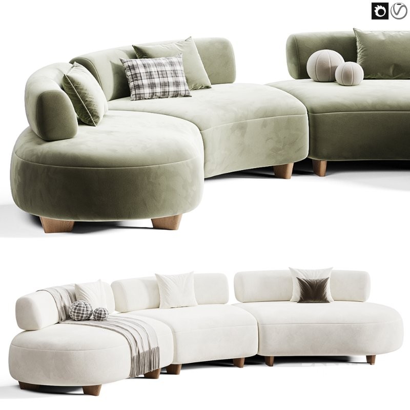 Bon Bon Sofa By Saloni Image 4