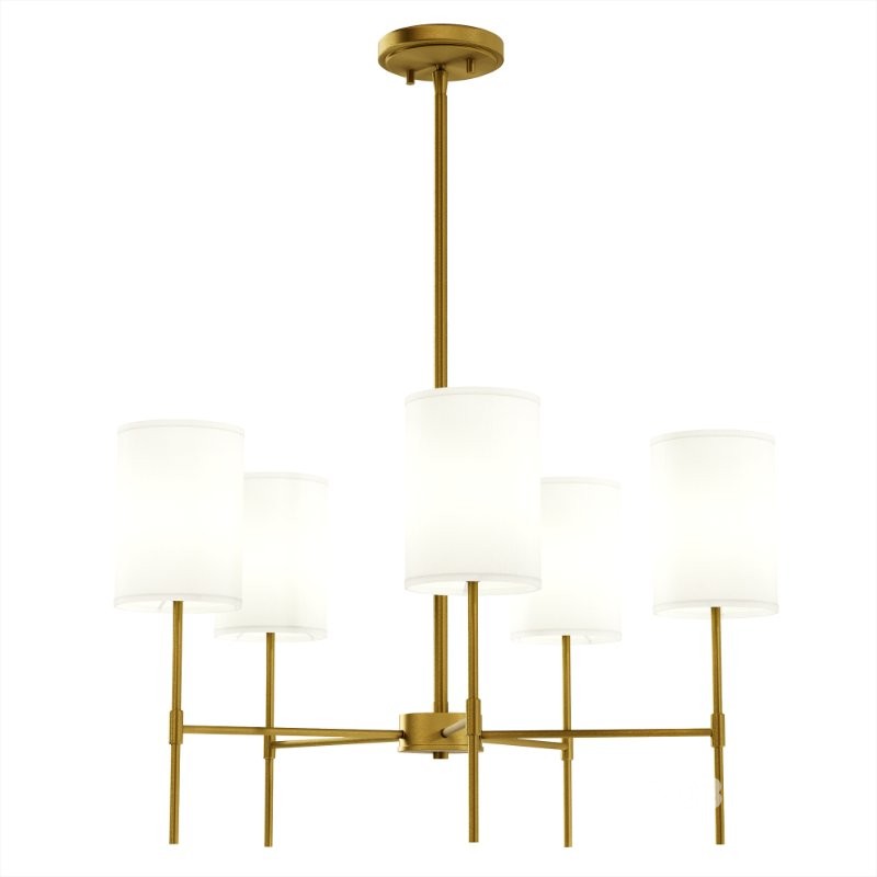 Trade Winds Lighting. Trade Winds Leslie 5-Light Chandelier Image 4