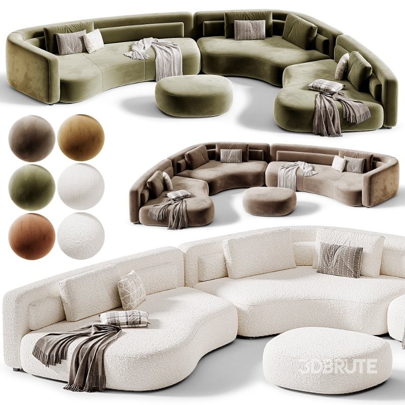 Bezier Modular Sofa by Minotti Image 4
