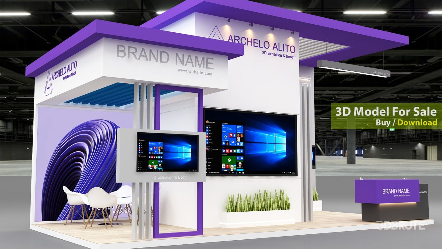 minimal booth stall Image 4