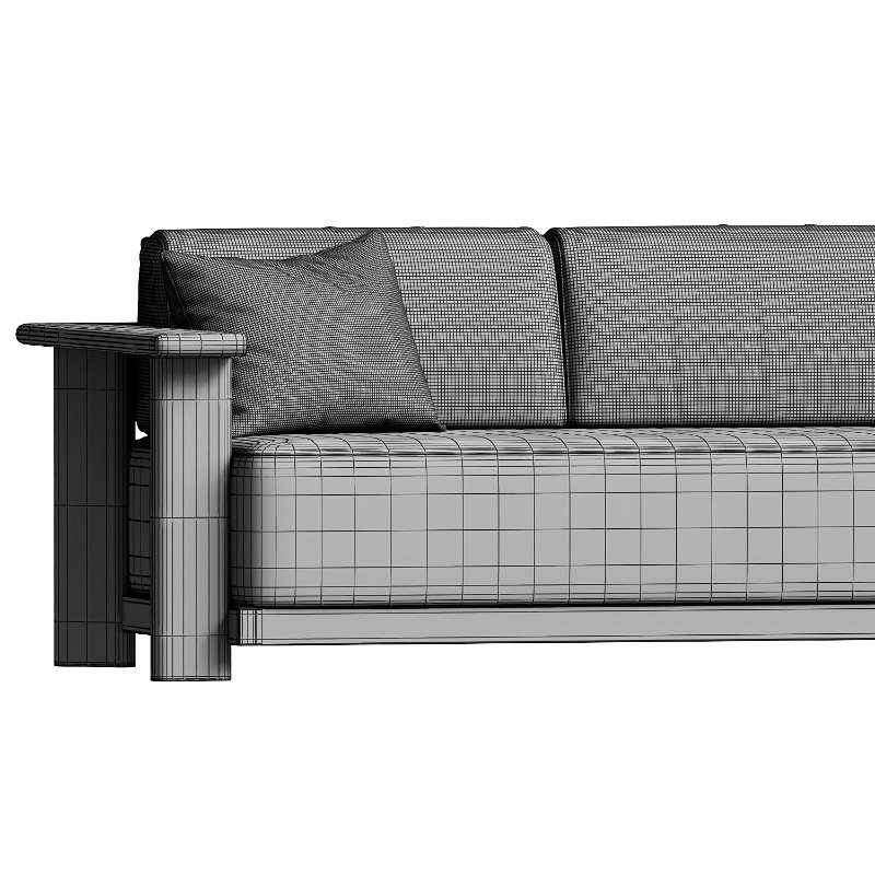 Caspian 3 Seater Sofa Image 1