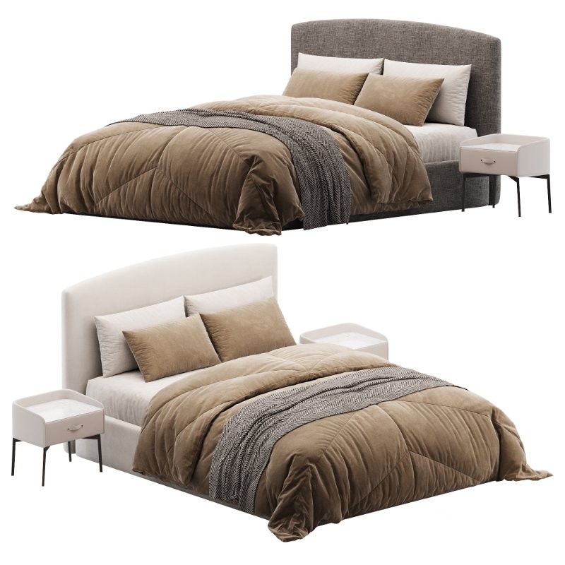 Jarrow bed with radius Image 1