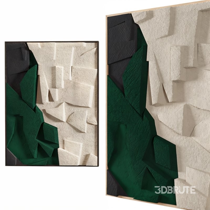 Contemporary 3D Wall Art Image 7