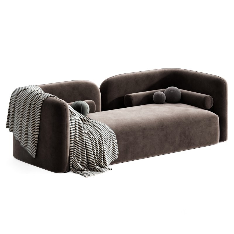 Straight sofa Stone Image 1