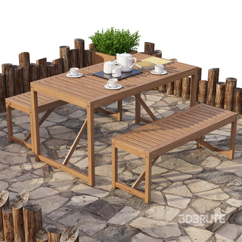 Outdoor Seating Area 01 Image 3