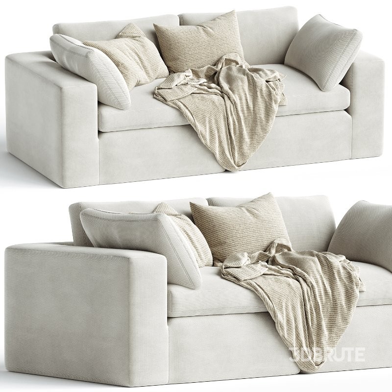 Dream Navy Sectional Sofa Combination 03 Image 2