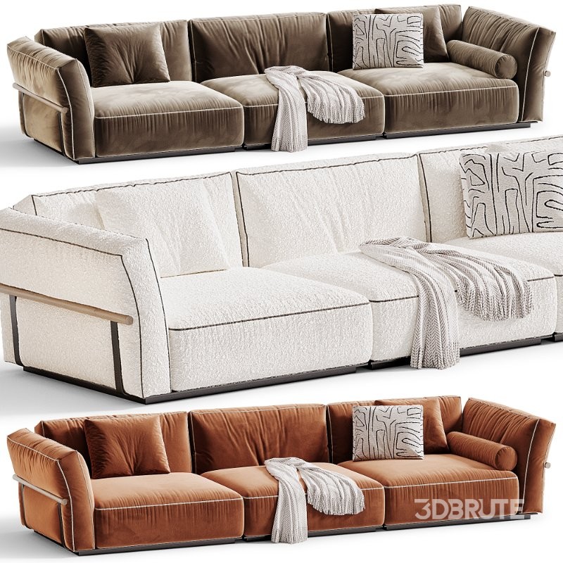 Camelot Sofa by Flexform 02 Image 1