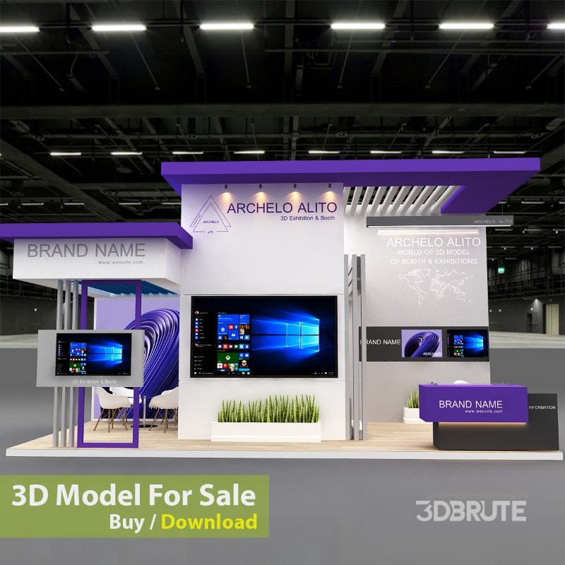 minimal booth stall Image 5