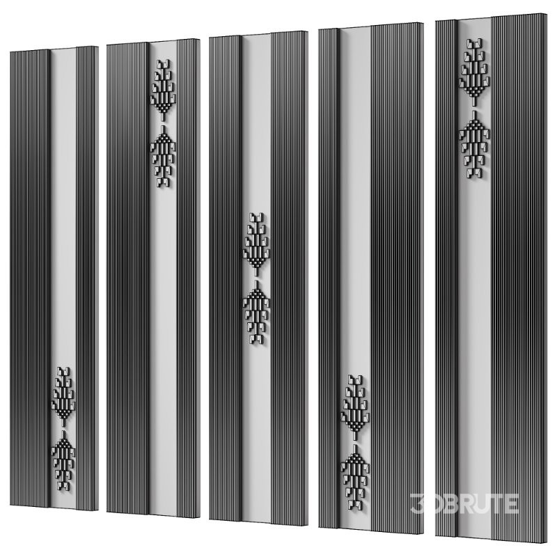 Decorative Panel 3D ART RELIEF 181 Image 6