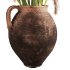 Handcrafted Earthenware Jug with Dried Pampas - Thumbnail 1