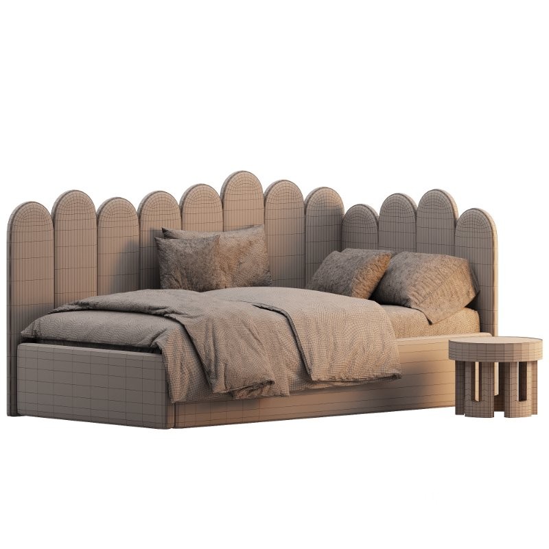 Childrens soft bed sofa Chip and Dale Image 3