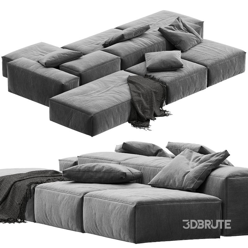 Tuo Divano Fredo Modular Sofa Image 2