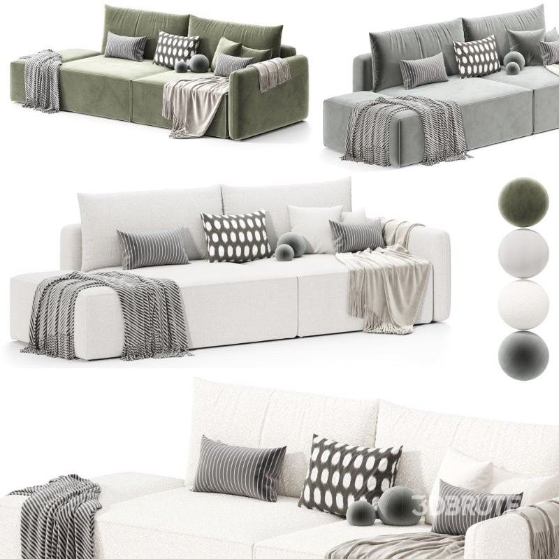 Corner sofa bed Portland 3 Image 6