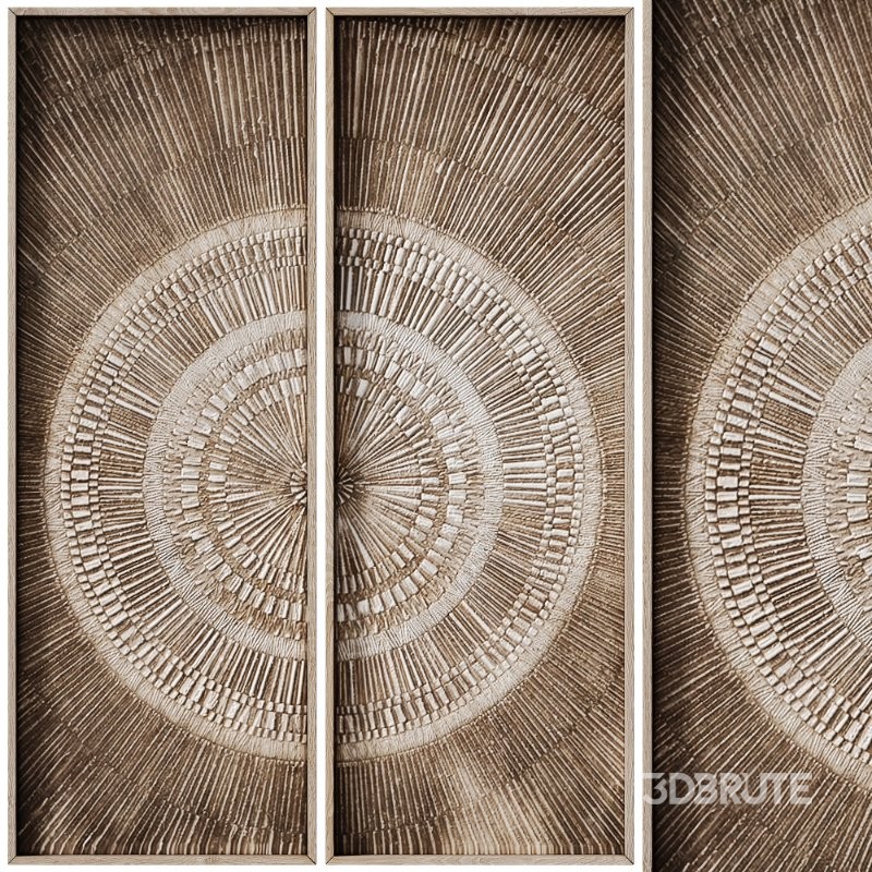 Decorative 3D Panel ART RELIEF 88 Image 1