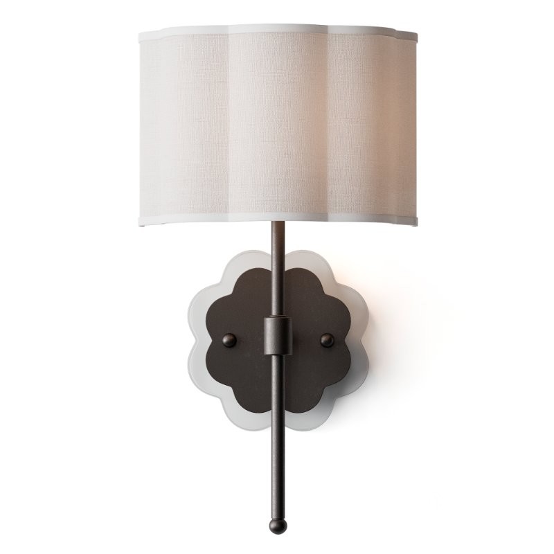 Scalloped Daisy Shade Sconce Image 8
