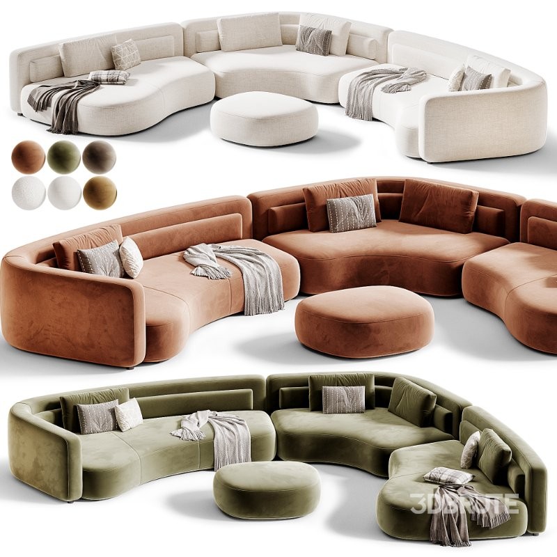 Bezier Modular Sofa by Minotti Image 5