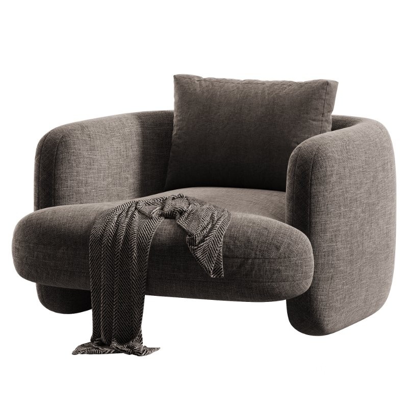 Caracole Overlap Dark Taupe Chair Image 3