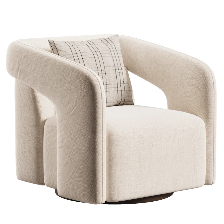 Swivel Lounge Chair Image 1