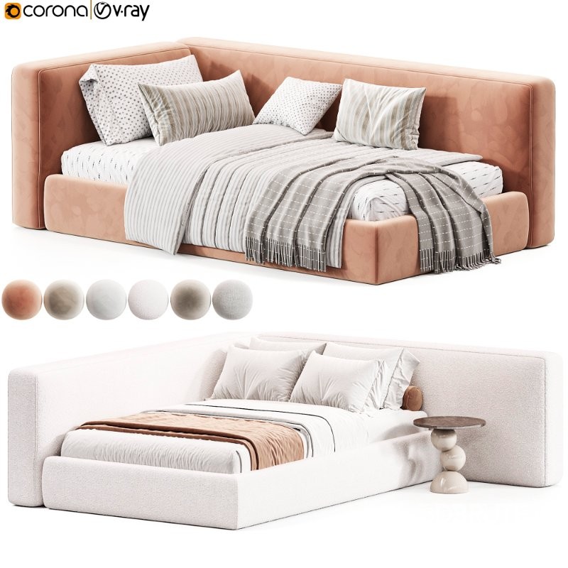 Corner bed Soho Design Image 5