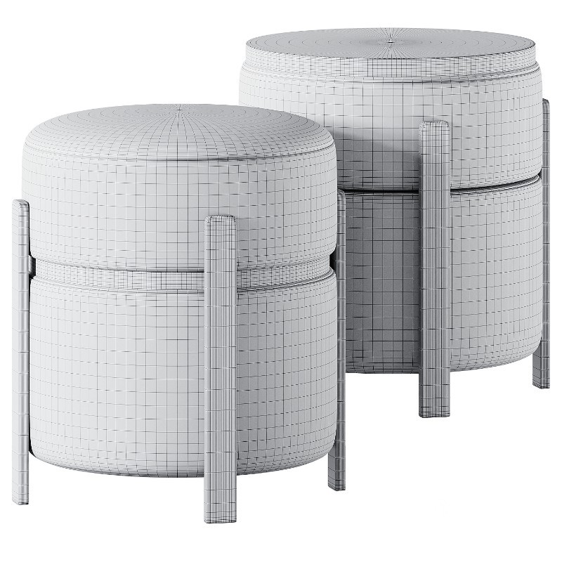 avito Velour convertible ottoman Image 4