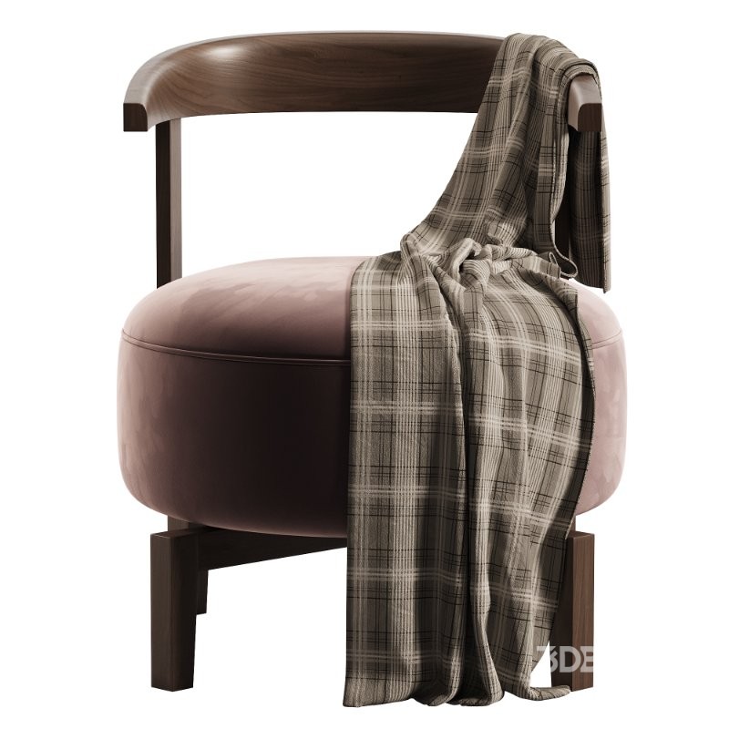 Rotatable Solid Color Side Chair Image 2