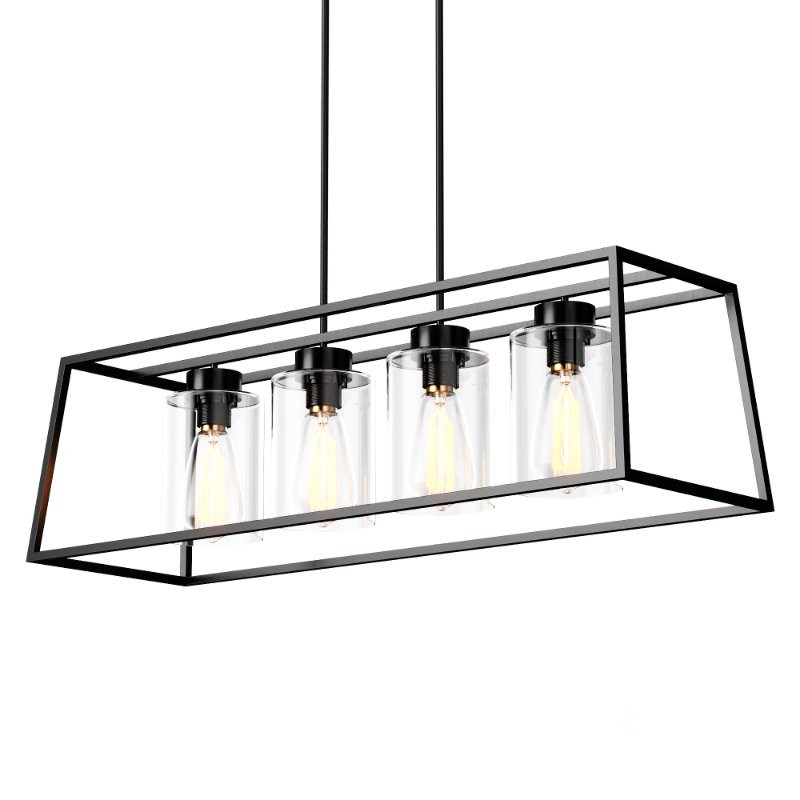 Rectangle Chandelier Image 1
