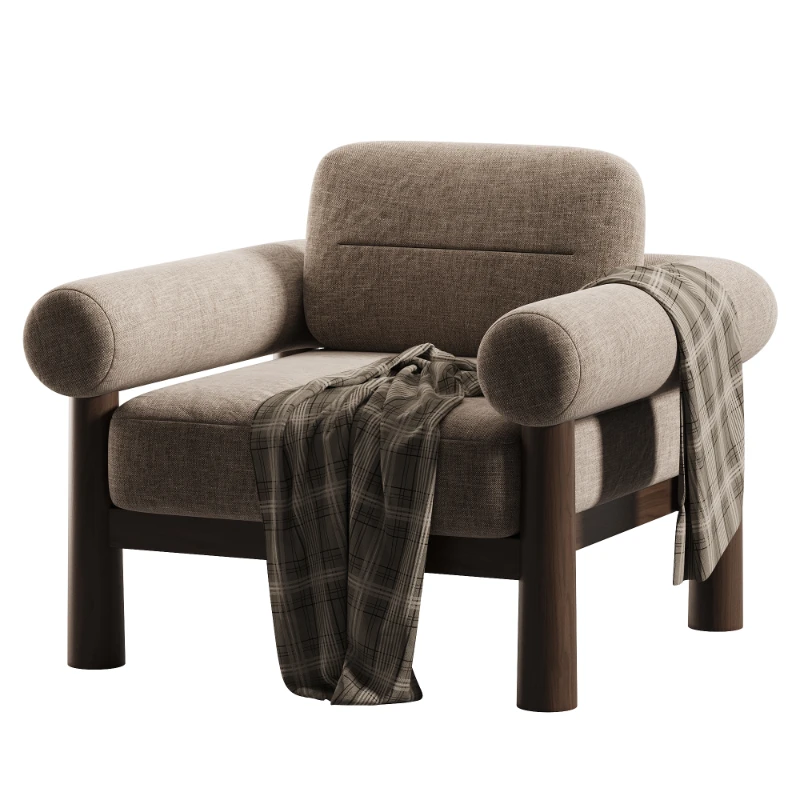 Maxton Chair in Grey Marl Pax Boucle Image 6