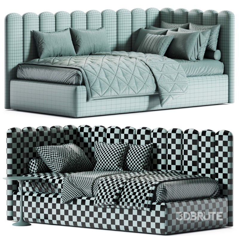 Corner bed Ari by Mamoony Image 6