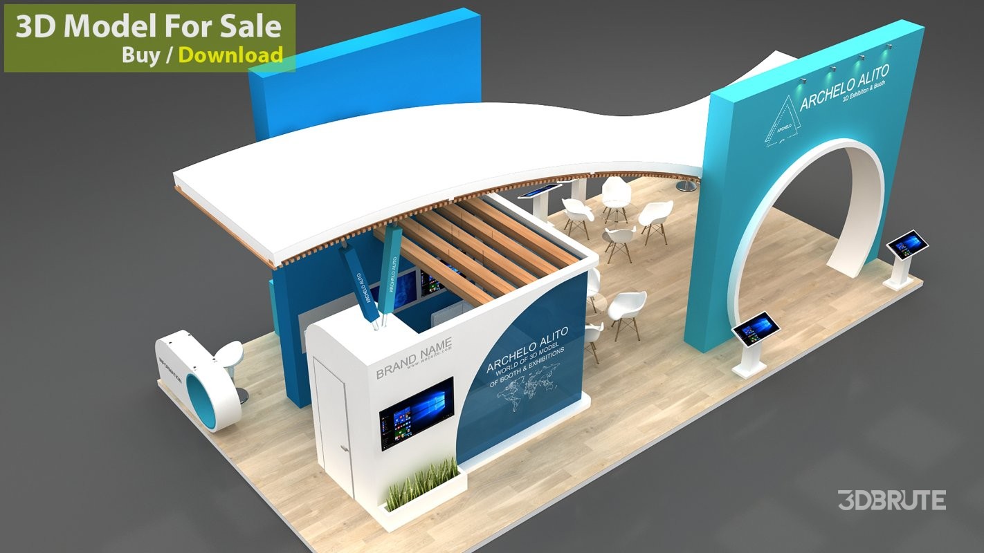3d stall booth Image 4