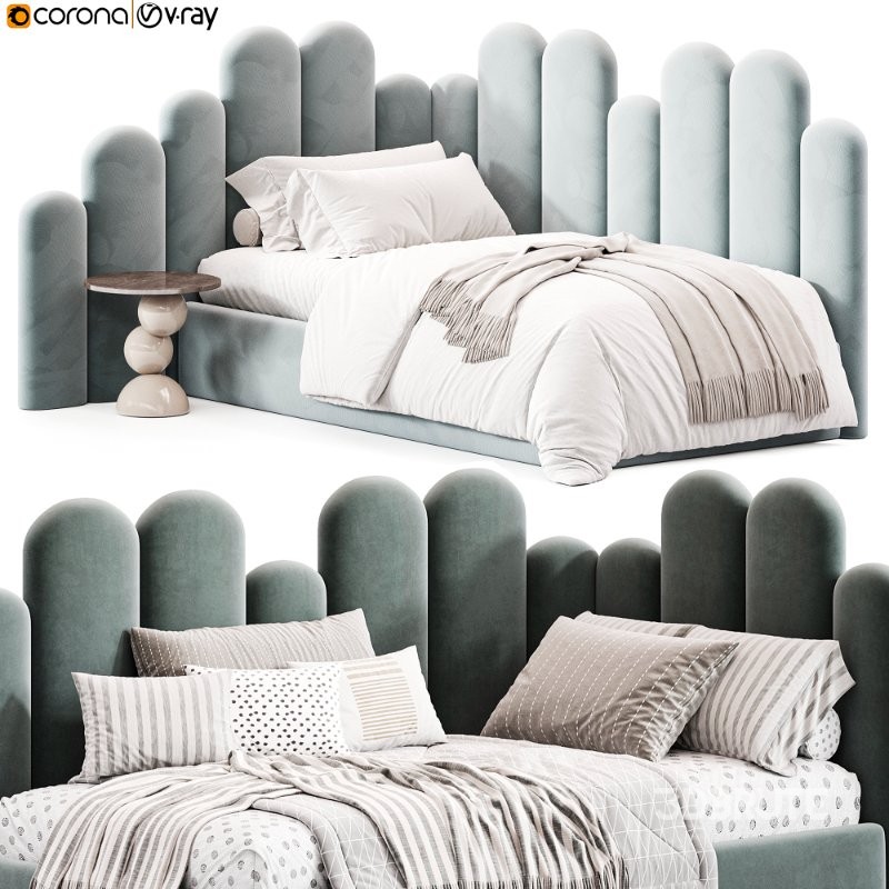 Corner bed Savoyardi kids 2 Image 5