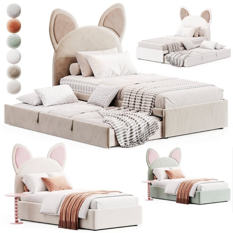 Children’s soft bed Chloe Image 5