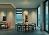 Modern villa living room and dining room interior - Thumbnail 3