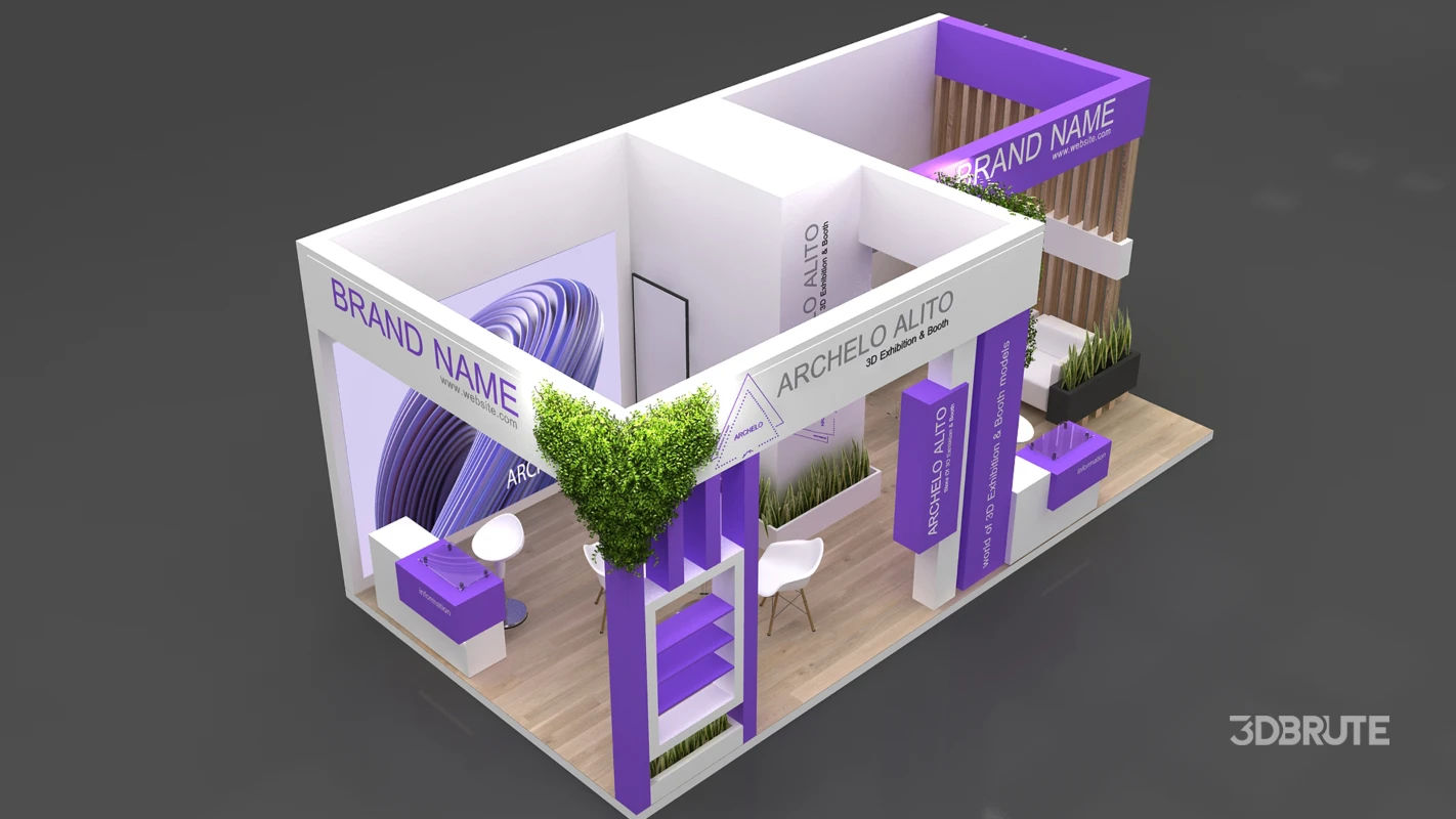 minimal exhibition tradeshow Image 2