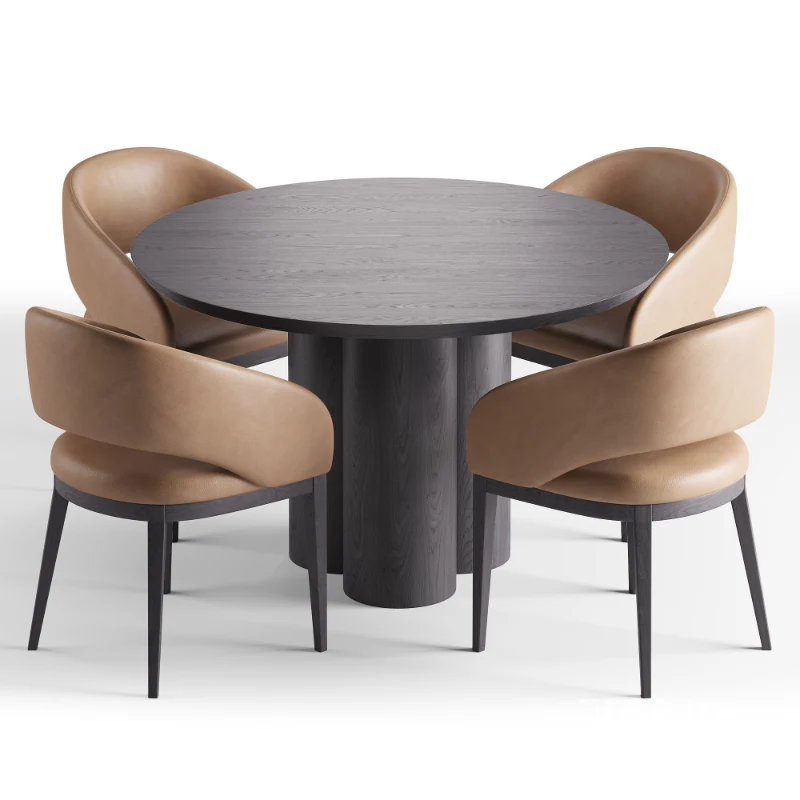 Allen Chair 2 and Salford Table Image 4