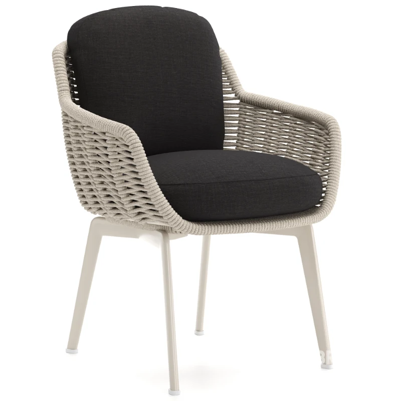 Belt Cord Outdoor Dining Chair Image 3