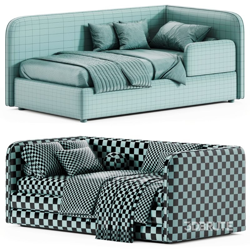 Children’s soft bed Leo Image 6