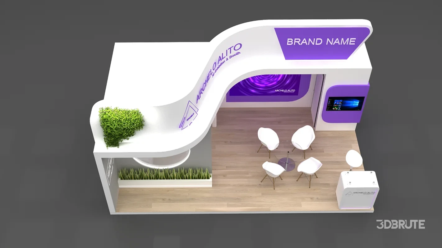 stall booth stand Image 2