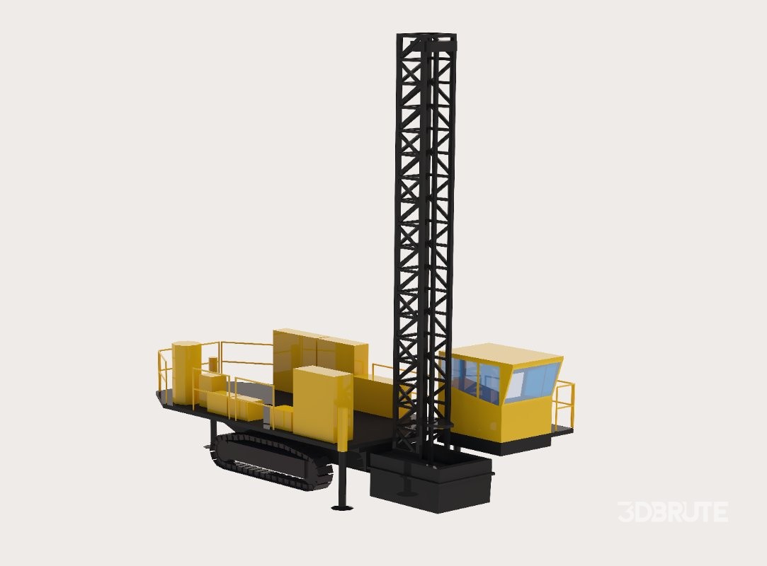 Drill Rig Construction M45 Simplified Image 4