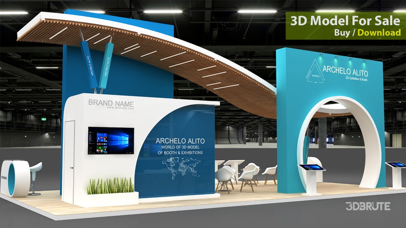 3d stall booth Image 6