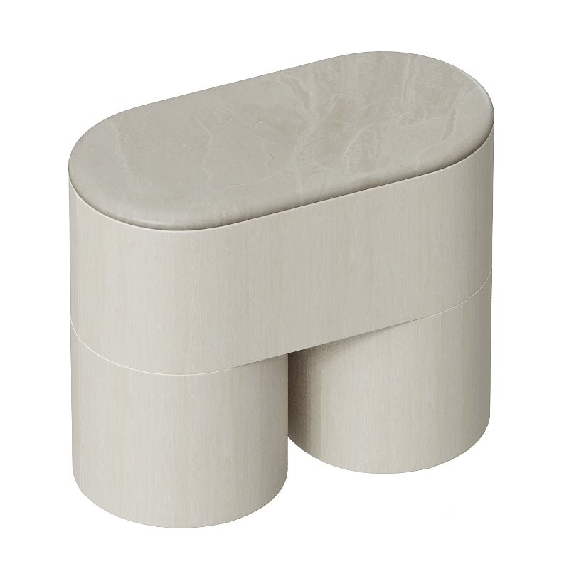 Fin Bedside Table Image 2