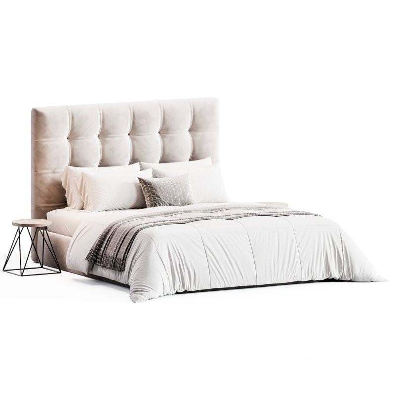 Max Alto Capitonné Twils Bed Image 5