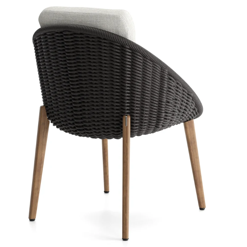 Lido Cord Outdoor Dining Chair Image 4