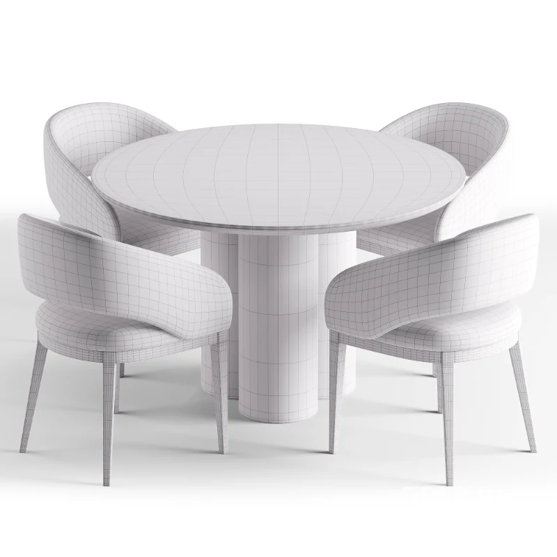 Allen Chair 2 and Salford Table Image 7