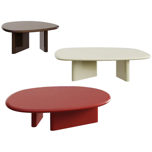 Marble table ZARA Home 3D model 3dbrute