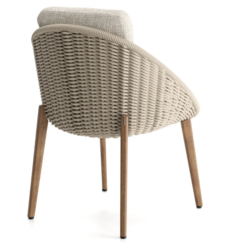 Lido Cord Outdoor Dining Chair Image 2