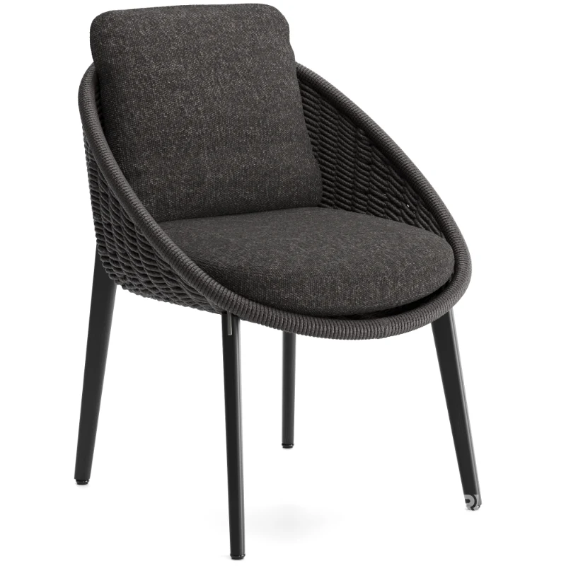 Lido Cord Outdoor Dining Chair Image 6