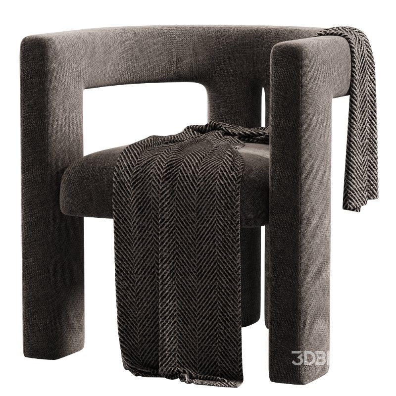 Sloane Bone White Upcycled Chair Image 3