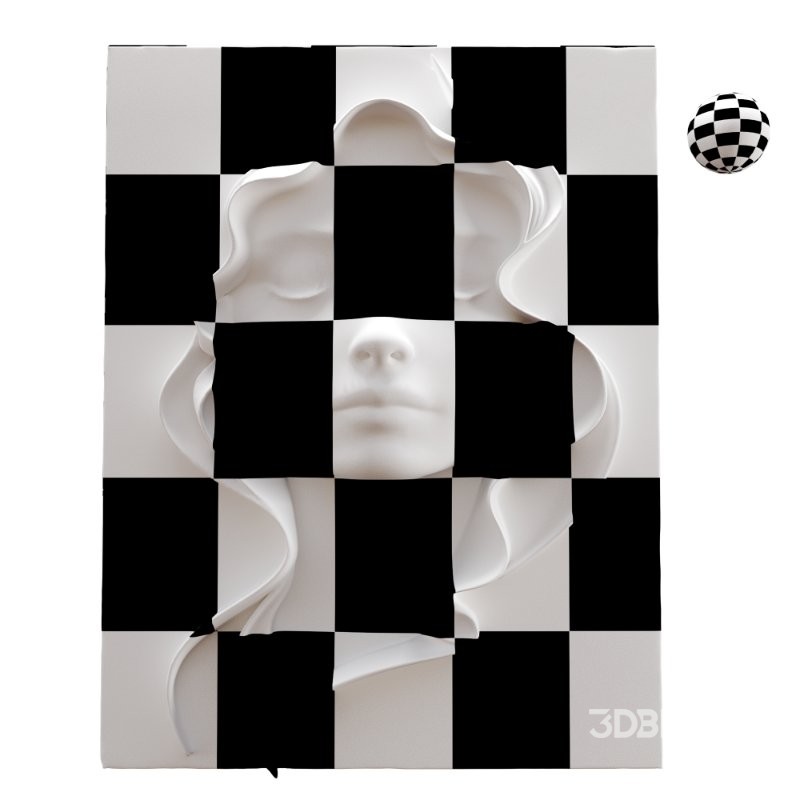 Girl_Face_Wall_Art Image 6